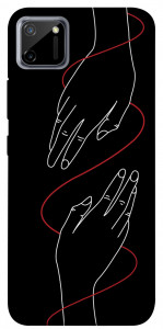 Чехол Плетение рук для Realme C11