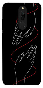 Чехол Плетение рук для Xiaomi Redmi 8