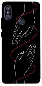 Чехол Плетение рук для Xiaomi Redmi Note 5 Pro