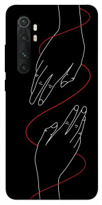 Чехол Плетение рук для Xiaomi Mi Note 10 Lite