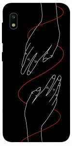 Чехол Плетение рук для Galaxy A10 (A105F)