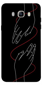 Чехол Плетение рук для Galaxy J5 (2016)