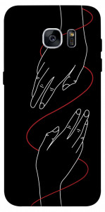 Чехол Плетение рук для Galaxy S7 Edge