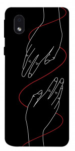 Чехол Плетение рук для Galaxy M01 Core