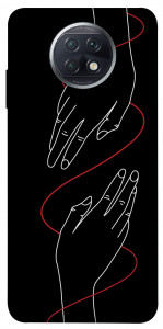 Чехол Плетение рук для Xiaomi Redmi Note 9T