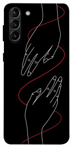 Чохол Плетення рук для Galaxy S21+