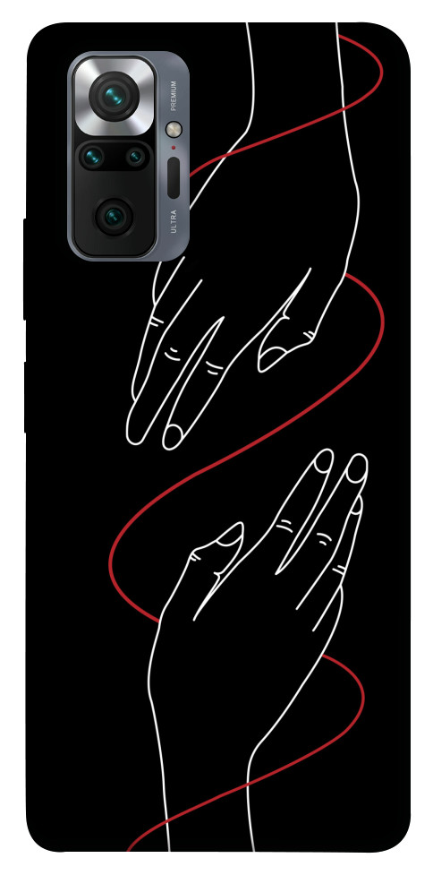 Чехол Плетение рук для Xiaomi Redmi Note 10 Pro