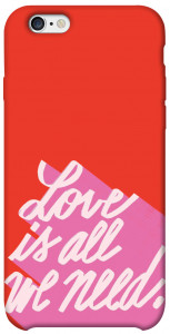 Чехол Love is all need для iPhone 6 (4.7'')