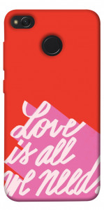 Чохол Love is all need для Xiaomi Redmi 4X