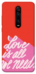 Чехол Love is all need для Xiaomi Mi 9T