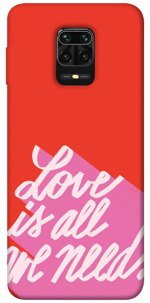 Чохол Love is all need для Xiaomi Redmi Note 9 Pro