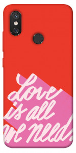 Чехол Love is all need для Xiaomi Mi 8