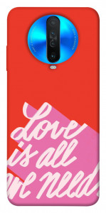 Чехол Love is all need для Xiaomi Redmi K30