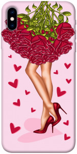 Чехол Red roses для iPhone XS