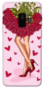 Чехол Red roses для Galaxy S9