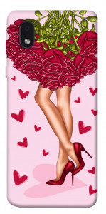 Чехол Red roses для Galaxy M01 Core