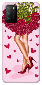 Чехол Red roses для Xiaomi Poco M3