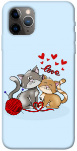 Чехол Два кота Love для iPhone 11 Pro