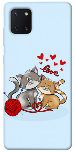 Чохол Два коти Love для Galaxy Note 10 Lite (2020)