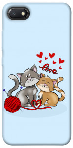 Чехол Два кота Love для Xiaomi Redmi 6A