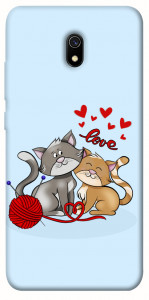 Чохол Два коти Love для Xiaomi Redmi 8a