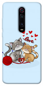 Чехол Два кота Love для Xiaomi Redmi K20
