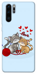 Чохол Два коти Love для Huawei P30 Pro