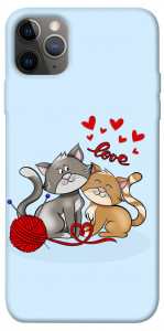 Чехол Два кота Love для iPhone 12 Pro