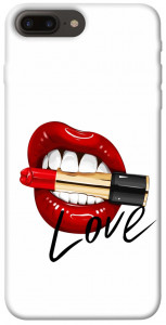Чехол Красные губы для iPhone 7 plus (5.5")