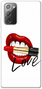 Чехол Красные губы для Galaxy Note 20