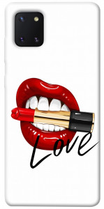Чехол Красные губы для Galaxy Note 10 Lite (2020)