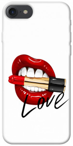Чехол Красные губы для  iPhone 8 (4.7")
