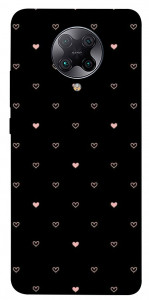 Чехол Сердечки для Xiaomi Poco F2 Pro