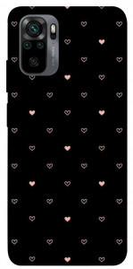 Чехол Сердечки для Xiaomi Redmi Note 10