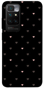 Чехол Сердечки для Xiaomi Redmi 10