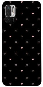 Чехол Сердечки для Xiaomi Redmi Note 10 5G
