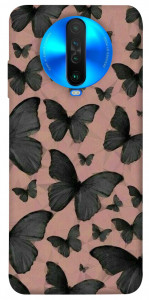 Чехол Порхающие бабочки для Xiaomi Poco X2