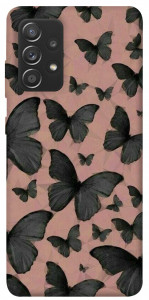 Чехол Порхающие бабочки для Galaxy A72 4G