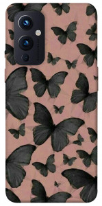 Чехол Порхающие бабочки для OnePlus 9