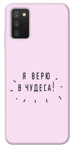 Чохол Я вірю у дива для Galaxy A03s