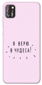 Чехол Я верю в чудеса для TECNO POP 4 Pro