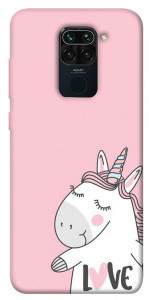 Чехол Unicorn love для Xiaomi Redmi Note 9
