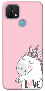 Чохол Unicorn love для Oppo A15s