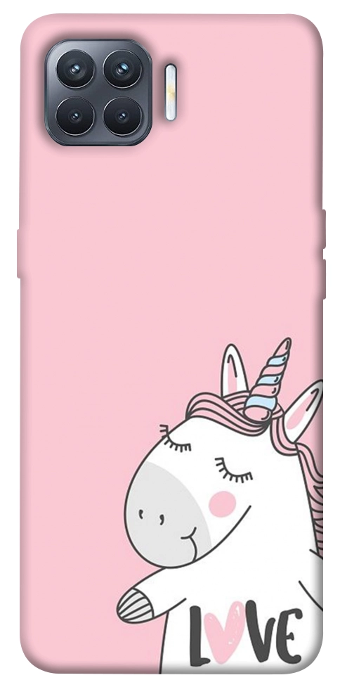 Чехол Unicorn love для Oppo Reno 4 Lite