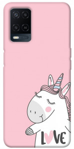 Чехол Unicorn love для Oppo A54 4G