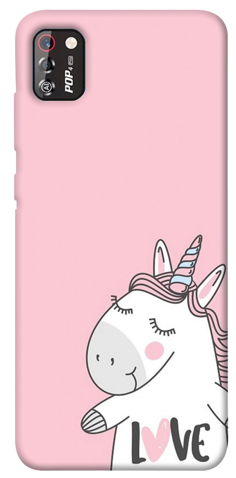 Чехол Unicorn love для TECNO POP 4 Pro