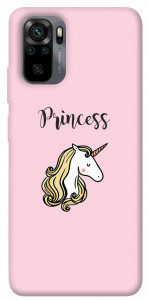 Чохол Princess unicorn для Xiaomi Redmi Note 10
