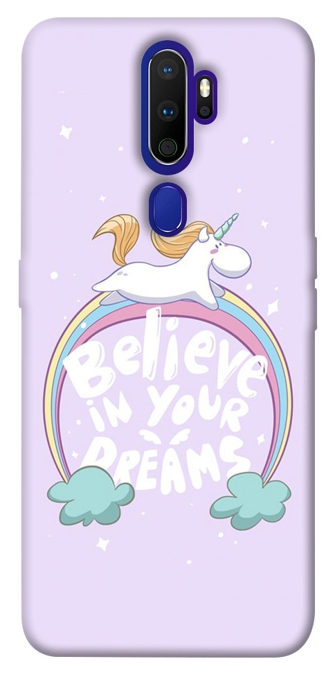 

Чехол Believe in your dreams unicorn для Oppo A5 (2020) 1248076