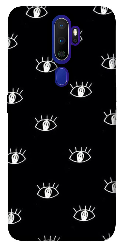 

Чехол Глаз паттерн для Oppo A5 (2020) 1249633