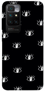 Чехол Глаз паттерн для Xiaomi Redmi 10